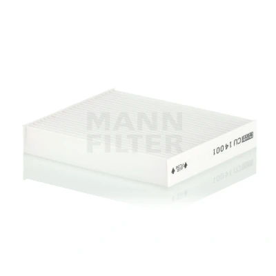 Image of 272772092R, 272778256R Pollen Filter MANN CU 14 001 Particulate 132mm 112mm 20mm RENAULT: Espace 5