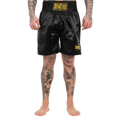 Image of BENLEE Rocky Marciano Men&#039;s Uni Boxing Trousers, Black, XL Kurz