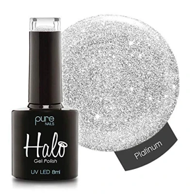 Image of Halo Gel Polish *Full Range 8ml* **CHOOSE YOUR COLOUR(S)** (Platinum N2826)