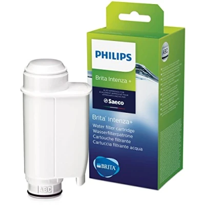 Image of Philips Domestic Appliances CA6702/10 Cartridge Britta Entenza Plus Water Filter for Fully Automatic Coffee Machines, Plastic, White