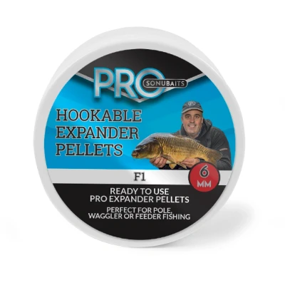 Image of SonuBaits Hookable Pro Expander F1 6mm Fishing pellets