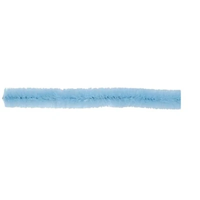 Image of 25 Chunky Blue Pipe Cleaners for Crafts 30cm x 9mm
