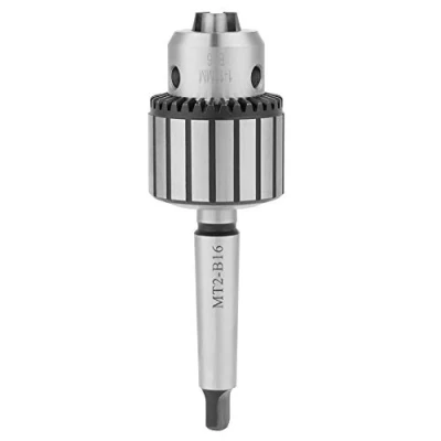 Image of Lathe Drill Chuck,mt2 Chuck rill Chuck,Lathe for Tailstock Axminster Capacity Carbide Steel B16 MT2 Arbor Key Type Mini Tool Connecting Rods 1 13 mm Rotary,mt2 dril