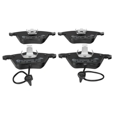 Image of 4E0698151F, 4E0698151M, 4F0698151A, 4F0698151B, 4F0698151D Brake pad set ATE 13.0460 7201.2 incl. wear warning contact AUDI: A4 B7 Saloon, A8 D3