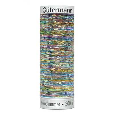 Image of Gutermann Sulky Holoshimmer Embroidery Thread 6046 200 Metres Each