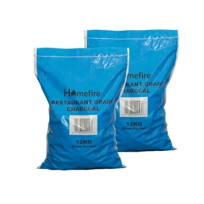 Image of Homefire Premium Restaurant Grade Charcoal, Excellent for Grilling and BBQs, 12 kg (2 Pack)
