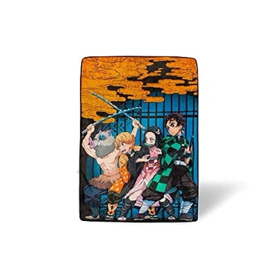 Image of Demon Slayer Fleece Throw Blanket 45 x 60 Inches