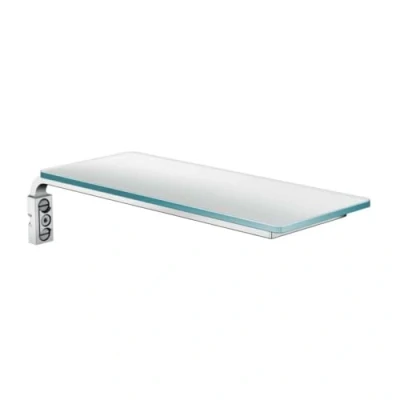 Image of hansgrohe 26511000 Casetta&#039; E Glass Soap Dish Spare Part, Chrome