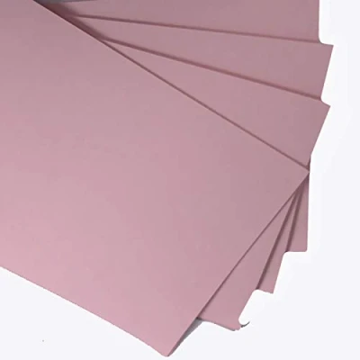 Image of A4 Baby Pink Card 10 Sheets Craft 160gsm Coloured Printer