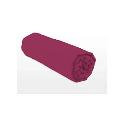 Image of Home Linge Passion White Fitted Sheet 160 x 200 cm + 25 100% Cotton 57 Thread Count (Label Oeko Tex)
