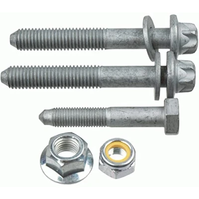 Image of 51890706, 51890709, 51932474, 51932475 Repair Kit, wheel suspension LEMFÖRDER 38810 01 Front Axle, Lower, both sides FIAT: Panda III Hatchback