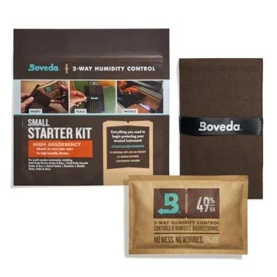 Image of Boveda Music High Absorbency Small Starter Kit (1) 49% RH Two Way HUMIDITY Control For EXTREME CLIMATES ONLY Ukulele, Violin, Clarinet &amp; Wooden Instruments