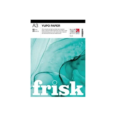 Image of Frisk Yupo Paper Pad A3 85gsm, White