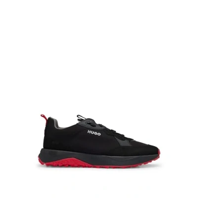 Image of HUGO KANE Trainers, Men&#039;s, Size: 2, Black six Synthetics