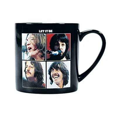 Image of Half Moon Bay The Beatles Let It Be Coffee Mug Tea &amp; Dad Gifts for Men Mugs Novelty Birthday Music