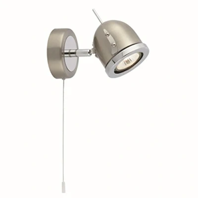 Image of 4921SS Palmer Chrome and Satin Silver Single Spotlight