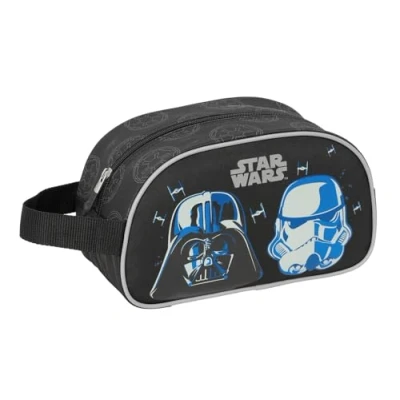 Image of Star Wars Rebellion Medium Children&#039;s School Toiletry Bag with Handle, Bag, Adaptable to Cart, Easy Cleaning, Comfortable and Versatile, Quality Resistance, 26 x 12 15 cm,
