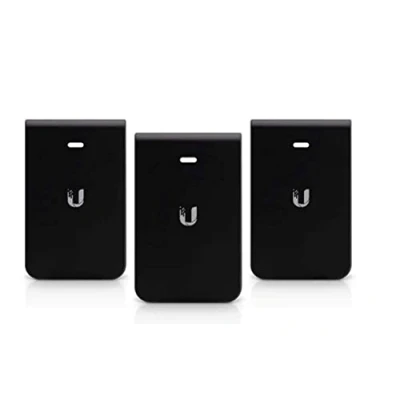 Image of Ubiquiti Networks UniFi In Wall HD Covers Black, 3 Pack, IW BK (Black, Pack)