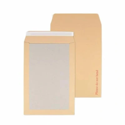Image of 20Pcs A4 Envelopes Self Seal HS Studio 324mm x 229mm C4 Manilla Hard Board Backed Do Not Bend Envelope