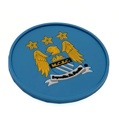 Image of Manchester City F.C. Rubber Coaster Official Merchandise