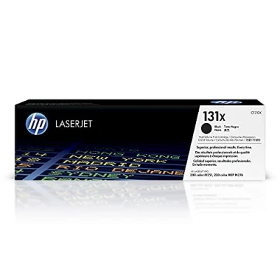 Image of HP CF210X 131X High Yield Original LaserJet Toner Cartridge, Black, Single Pack