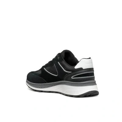 Image of Geox Men&#039;s U Spherica Actif X1 Sneaker, Black, 8 UK