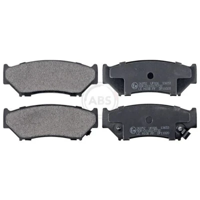 Image of 5520056831 Brake pad set A.B.S. 36852 with acoustic wear warning SUZUKI: Grand Vitara 1 SUV, Jimny Off Road, I Road Cabrio