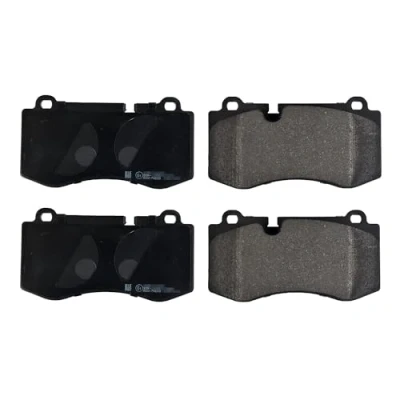 Image of 0044206220, 0044208020, 0054207820, A0044206220, A0044208020 Brake pad set BLUE PRINT ADU174233 Front Axle prepared for wear indicator