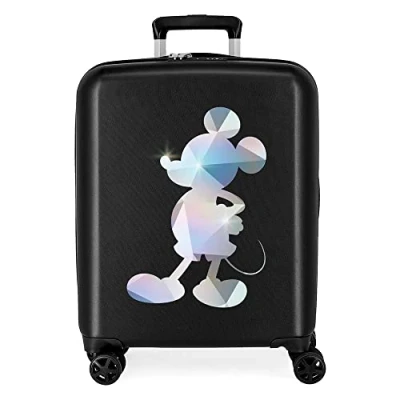 Image of Disney 100 Special Shine Mickey Comic Adaptable Toiletry Bag, Silver, Standard Size, Cabin case