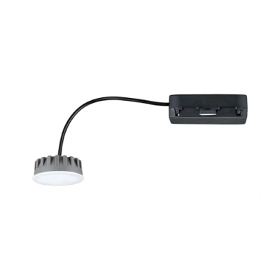 Image of Paulmann Nova Plus 93078 LED Recessed Light Module Coin 50 mm 6 W 470 lm 230 V 2700 K Satin Dimmable Ceiling Spotlight Plastic