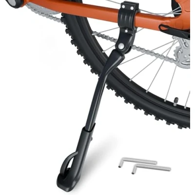 Image of NICEDACK Bike Kickstand, Adjustable Kickstand Aluminium Alloy Bicycle for Mountain Bike/700 Road Bike/BMX/MTB 24&#039;&#039; 26&#039;&#039; 27.5&#039;&#039; 28 29 inches Adults