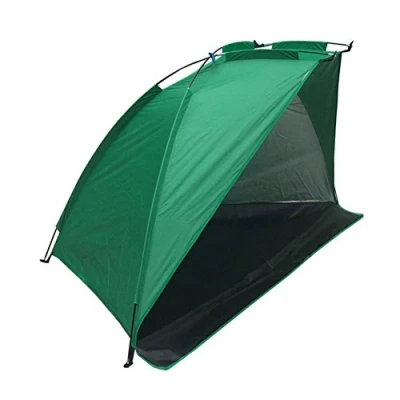 Image of Camping Tent,Carp Fishing Bivvy Day Shelter Tent Outdoor Portable Beach Sun Protection Picnic for 1 2 Person (Green)