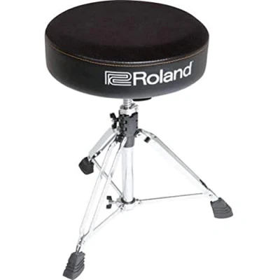 Image of Roland Rdt R Drum Throne Round Throne, Durable Commercial Grade Materials &amp; Simple Height Adjustment Collar