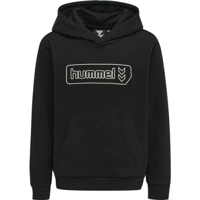 Image of hummel Unisex Children&#039;s Hmltomb Hoodie Hooded Sweatshirt Black