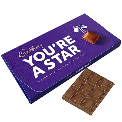 Image of Cadbury You’re a star Dairy Milk Chocolate Bar With Gift Envelope