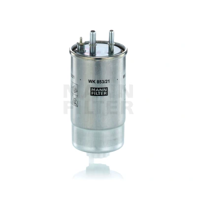Image of 1606384980, 1901A3 Fuel Filter MANN WK 853/21 In Line 9,5mm FIAT: Ducato III Platform / Chassis, Van, PEUGEOT: Bipper Van