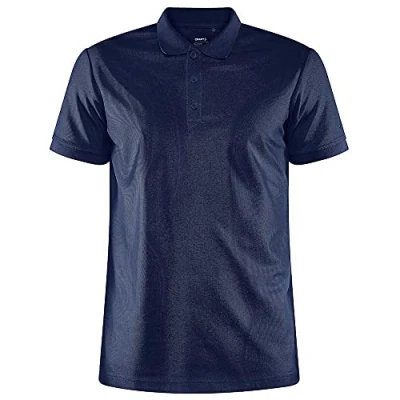 Image of Craft Mens Core Unify Polo Shirt, Bleu, XXL UK