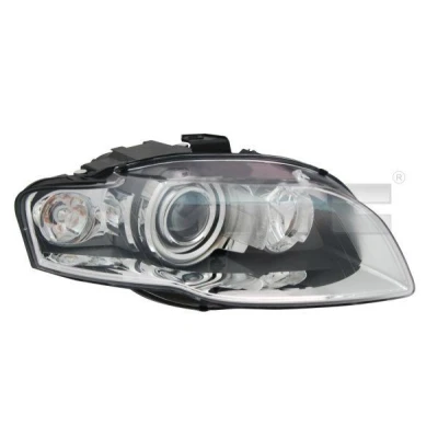 Image of 8E0941004BM, 8E0941030BM Headlights TYC 20 11427 15 2 AUDI: A4 B6/B7 Convertible, B7 Saloon, Avant
