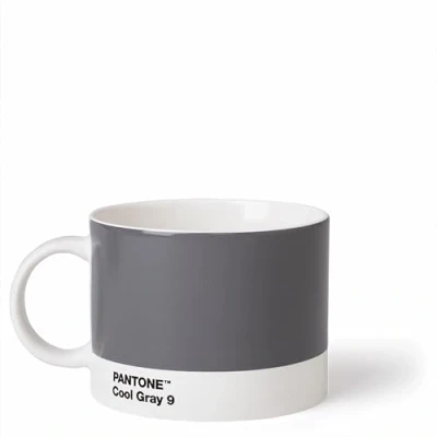 Image of Copenhagen Design Pantone Cup, Tea/Coffee Mug, fine China (Ceramic), 475 ml, Grey, Cool Gray 9 C, 1 Count (Pack of 1)