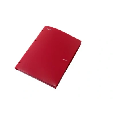 Image of Rexel Advance Stay Put Pocket &amp; Prong Folder A4 Red (2 Pockets)