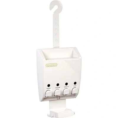 Image of Better Living Shampoo and soap Dispenser, White, 4 x 14.5 fl. oz