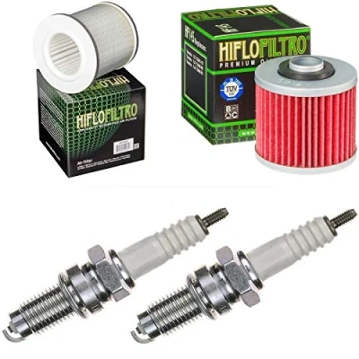 Image of Air Filter Oil Spark Plugs for TDM 850 Year of Manufacture 1996 2001 Service Kit Maintenance