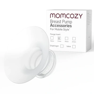Image of Momcozy Mobile Style M6 17 mm Flange Insert, Original Breast Pump Replacement Accessories, 1PC (17mm)