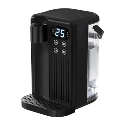 Image of 2024 Electric Instant Hot Water Dispenser, 3L Energy Efficient Boiling Kettle, 25℃ 99℃Temperature Adjustment,3Kw Fast Boil Kitchen Dispensers Small Household Appliances,Black