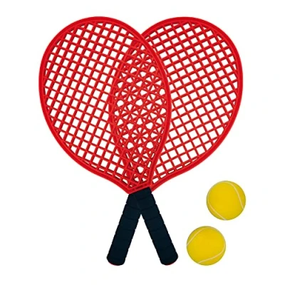Image of Schildkröt Beach Tennis Set, 2 Rackets, Softballs, in a Resealable Mesh Bag, 970130