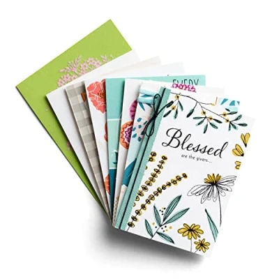 Image of Dayspring Thank You 8 Appreciation Greeting Card Assortment with Envelopes (J4526)