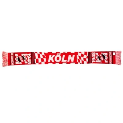 Image of Beyond Happy FC Köln German Football Scarf Cologne Fans 100% Acrylic
