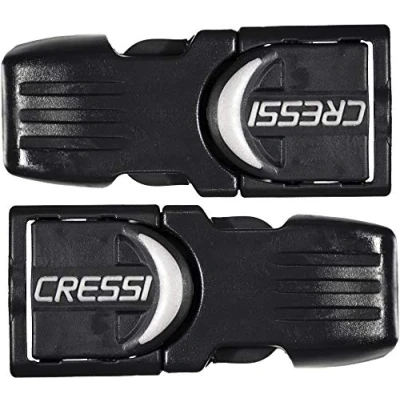 Image of Cressi Frog/Pro Light/Master Frog Buckles Fins Black