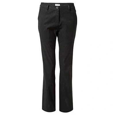 Image of Craghoppers Womens Kiwi Pro Trousers Hiking Pants, Black, 18 EU