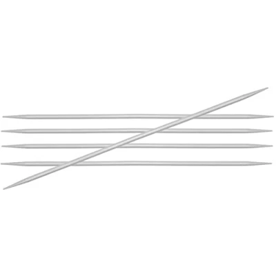Image of KnitPro Basix Alumin. Doub. Point. Needle 15cm 2.75mm 3pcs